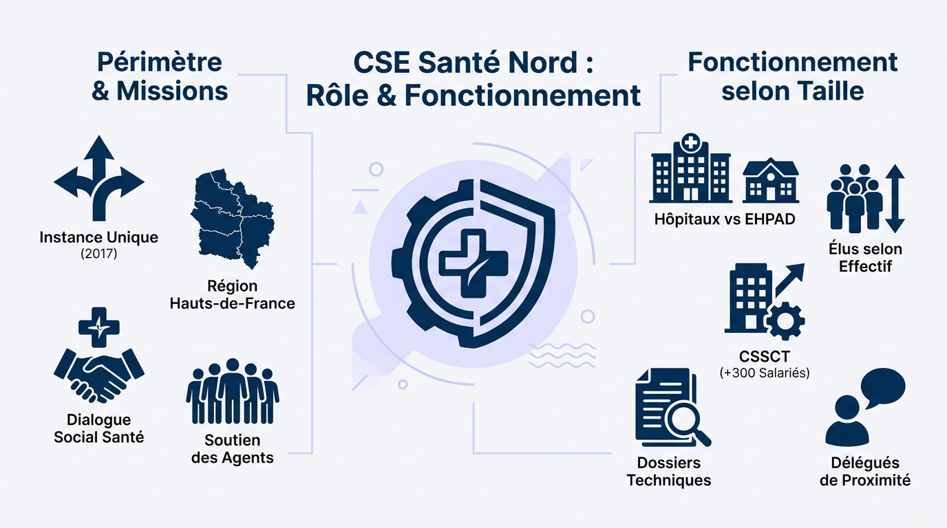 Repr&eacute;sentation du CSE Sant&eacute; Nord en Hauts-de-France