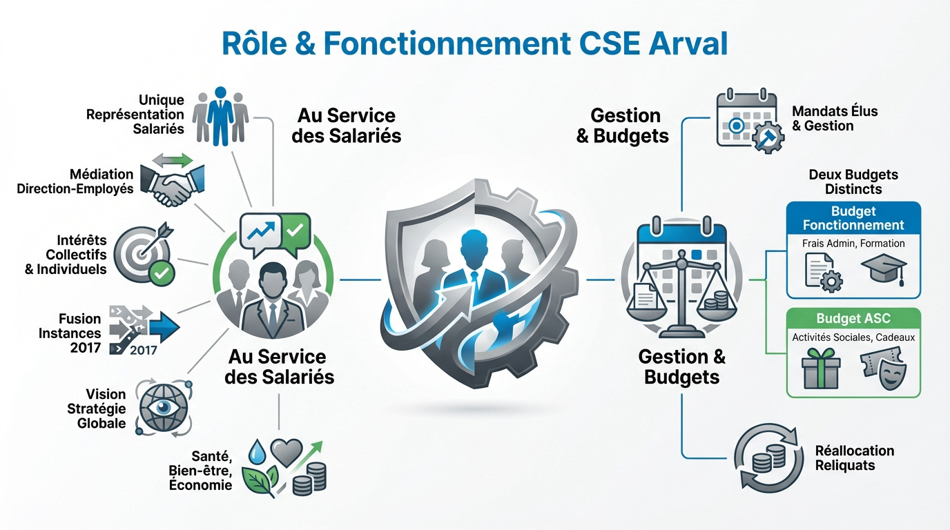 R&eacute;union des repr&eacute;sentants du personnel du CSE Arval